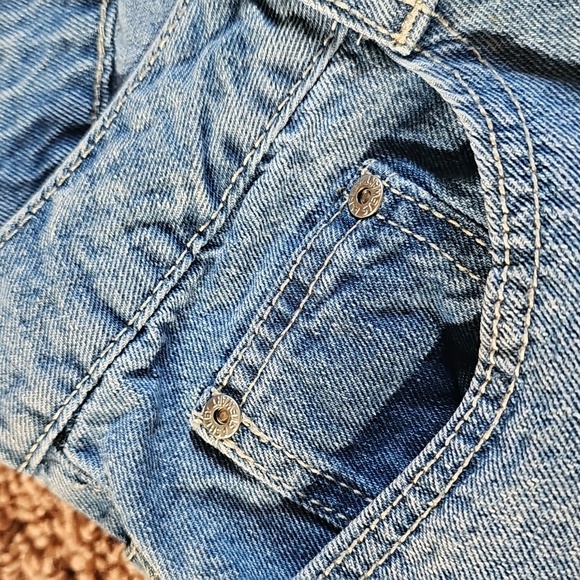 Vintage 80s Zippered Jeans Size 14 - Picture 5 of 11